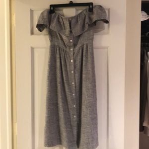 FRNCH sz sm off the shoulder dress